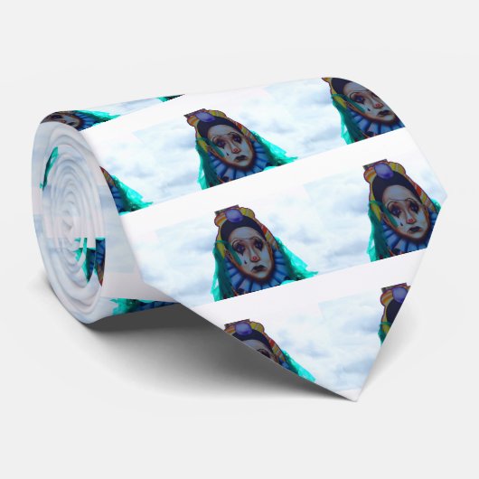 Carnival Clowdesign Krawatte (Gerollt)