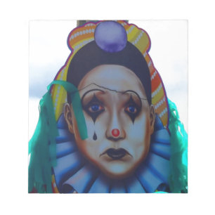 Carnival Clowdesign Notizblock