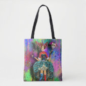 Carnival Clown Joker Jester Tote Bag Tasche (Vorderseite)