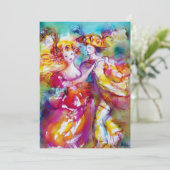 CARNIVAL DANCE 2, lebhaft rosa blau Ankündigung (Stehend Vorderseite)