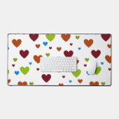 Carnival Dancing Hearts 1 Schreibtischunterlage (Tastatur & Maus)