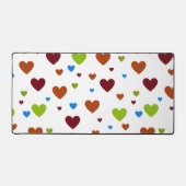 Carnival Dancing Hearts 1 Schreibtischunterlage (Vorderseite)