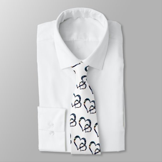 Carnival Dancing Hearts Neck Tie Krawatte (Gebunden)