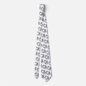 Carnival Dancing Hearts Neck Tie Krawatte (Rückseite)