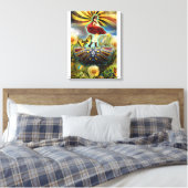Carnival Fairy Canvas Print Leinwanddruck (Insitu (Schlafzimmer))