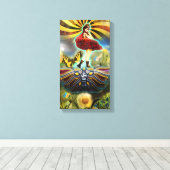 Carnival Fairy Canvas Print Leinwanddruck (Insitu (Holzboden))