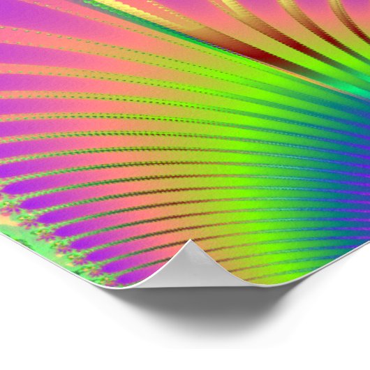 Carnival Feathers Poster (Ecke)