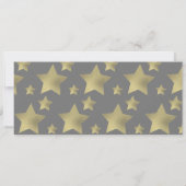 Carnival Ferris Wheel Geburtstag Ticket Party Grau Einladung (Rückseite)