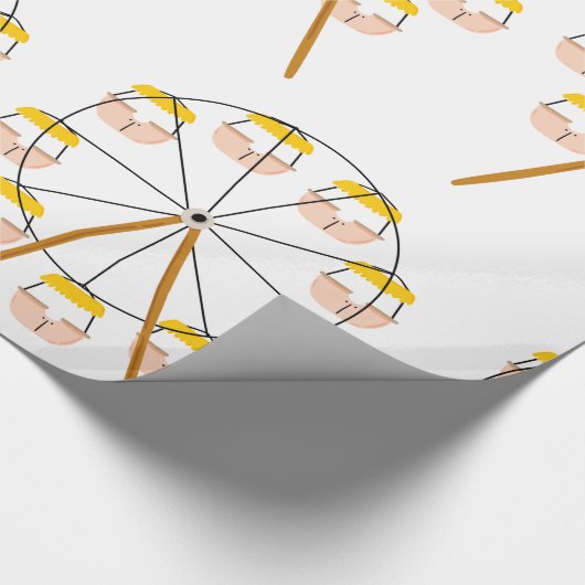 Carnival Ferris Wheel Geschenkpapier (Ecke)