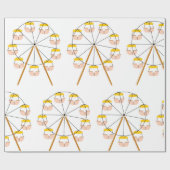 Carnival Ferris Wheel Geschenkpapier (Flach)