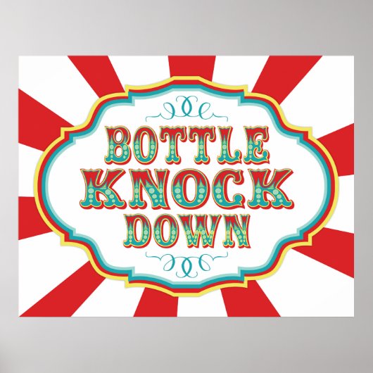 Carnival Game Schildkröte knacken Poster (Vorne)