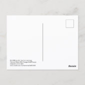 Carnival Glass With Orange Mold Fungus tiled Postkarte (Rückseite)