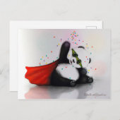 _CarnivaL Hero PaNda_ Postkarte (Vorne/Hinten)