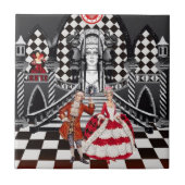 Carnival in a Magical land Fliese (Vorderseite)