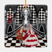 Carnival in a Magical land Keramikornament (Rückseite)