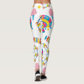 Carnival Lights: Ferris Wheel Print Leggings (Rückseite)
