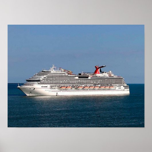 Carnival Magic Cruise Ship Poster (Vorne)
