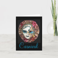 Carnival, Mardi Gras Mask