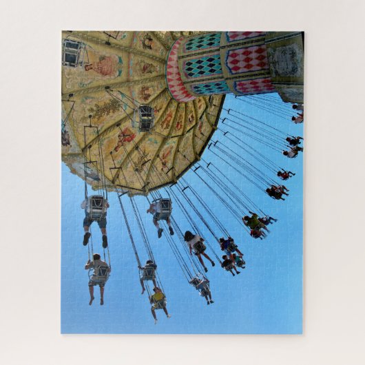 Carnival Midway Swings Jigsaw Puzzle (Vertikal)
