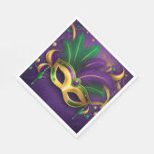 Carnival Napkins - Mardi Gras Festival Serviette (Ecke)