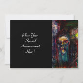 CARNIVAL NIGHT IN VENEDIG Venezianische Masquerade Ankündigung (Rückseite)