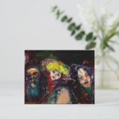 CARNIVAL NIGHT IN VENEDIG Venezianische Masquerade Ankündigung (Stehend Vorderseite)