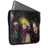 CARNIVAL NIGHT IN VENEDIG Venezianische Masquerade Laptopschutzhülle (Vorne Rechts)