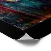 CARNIVAL NIGHT IN VENEDIG Venezianische Masquerade Poster (Ecke)