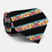 CARNIVAL NIGHT KRAWATTE (Gerollt)