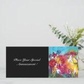 CARNIVAL NIGHT, Mardi Gras Masqureade, Tanz, Musik Einladung (Stehend Vorderseite)