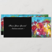 CARNIVAL NIGHT, Mardi Gras Masqureade, Tanz, Musik Einladung (Vorne/Hinten)