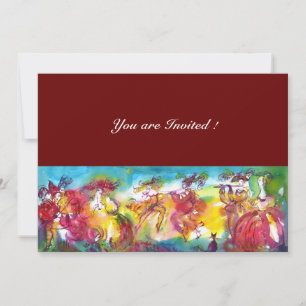 CARNIVAL NIGHT, Mardi Gras Masqureade, Tanz, Musik Einladung