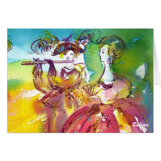 CARNIVAL NIGHT / Venezianische Masquerade, Tanzmus (Vorderseite (Horizontal))