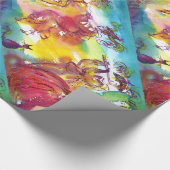 CARNIVAL NIGHT / Venezianische Masquerade, Tanzmus Geschenkpapier (Ecke)