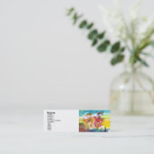 CARNIVAL NIGHT / Venezianische Masquerade, Tanzmus Mini Visitenkarte (Stehend Vorderseite)