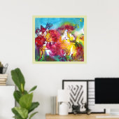 CARNIVAL NIGHT / Venezianische Masquerade, Tanzmus Poster (Heimbüro)