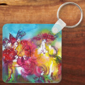 CARNIVAL NIGHT / Venezianische Masquerade, Tanzmus Schlüsselanhänger (Rückseite)