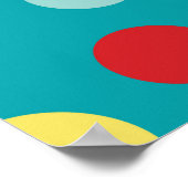 Carnival oder Circus Raffle Ticket Booth Sign Poster (Ecke)