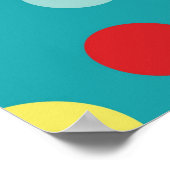 Carnival oder Circus Raffle Ticket Booth Sign Poster (Ecke)