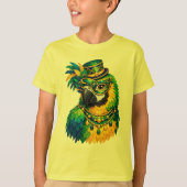 Carnival Parrot Kids Graphic T-Shirt (Vorderseite)