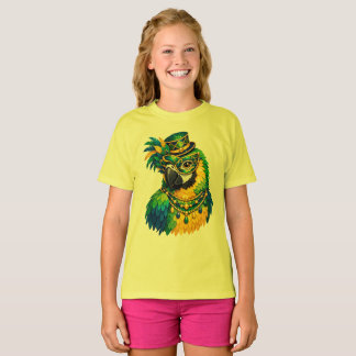 Carnival Parrot Kids Graphic T-Shirt