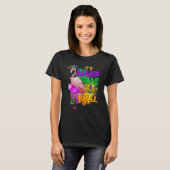 Carnival Party Idee Flamingo Mardi Gras 2 T-Shirt (Vorne ganz)