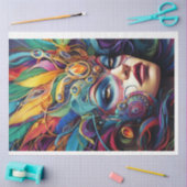 Carnival Queen Seidenpapier (Basteln)