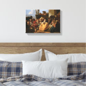 Carnival Scene – Giovanni Domenico Tiepolo Leinwanddruck (Insitu (Schlafzimmer))