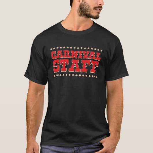 Carnival Staff Circus Party Circus Costume Carniva T-Shirt (Vorderseite)