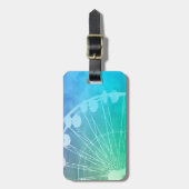 Carnival Summer Design Gepäckanhänger (Vorderseite vertikal)