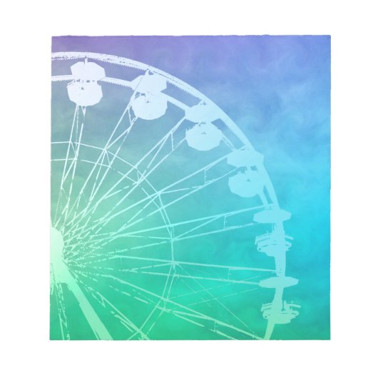 Carnival Summer Design Notizblock (Vorderseite)