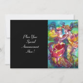 CARNIVAL TANCE Venezianischer Maskenball Ankündigung (Rückseite)