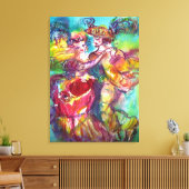 CARNIVAL TANCE Venezianischer Maskenball Leinwanddruck (Insitu (Wohnzimmer))