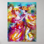 CARNIVAL TANCE Venezianischer Maskenball Poster (Vorne)